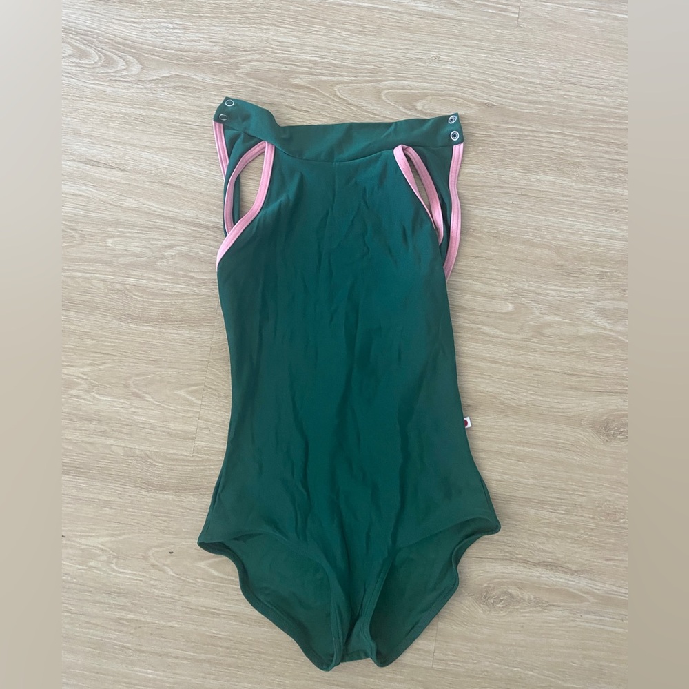 Green Yumiko Leotard